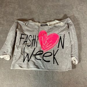Fashion Week Sweatshirt